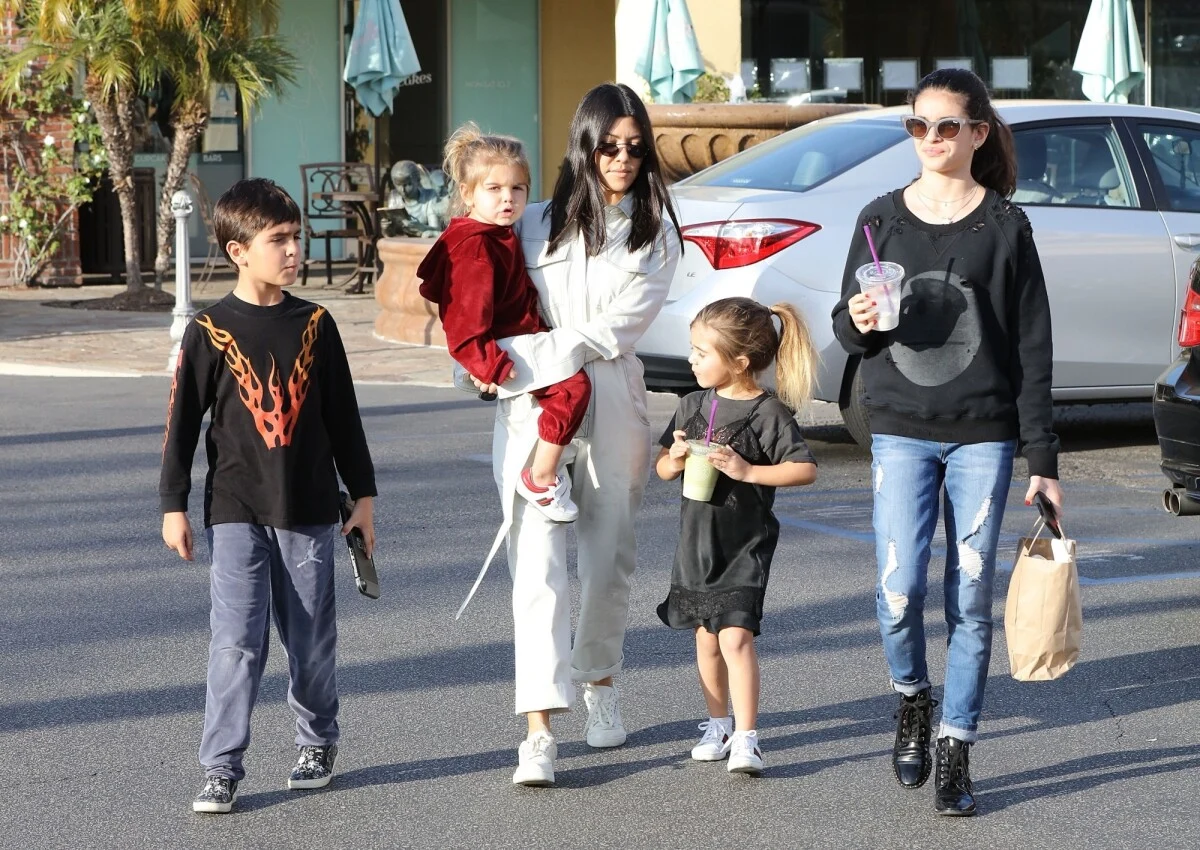 Kourtney Kardashian Enfants