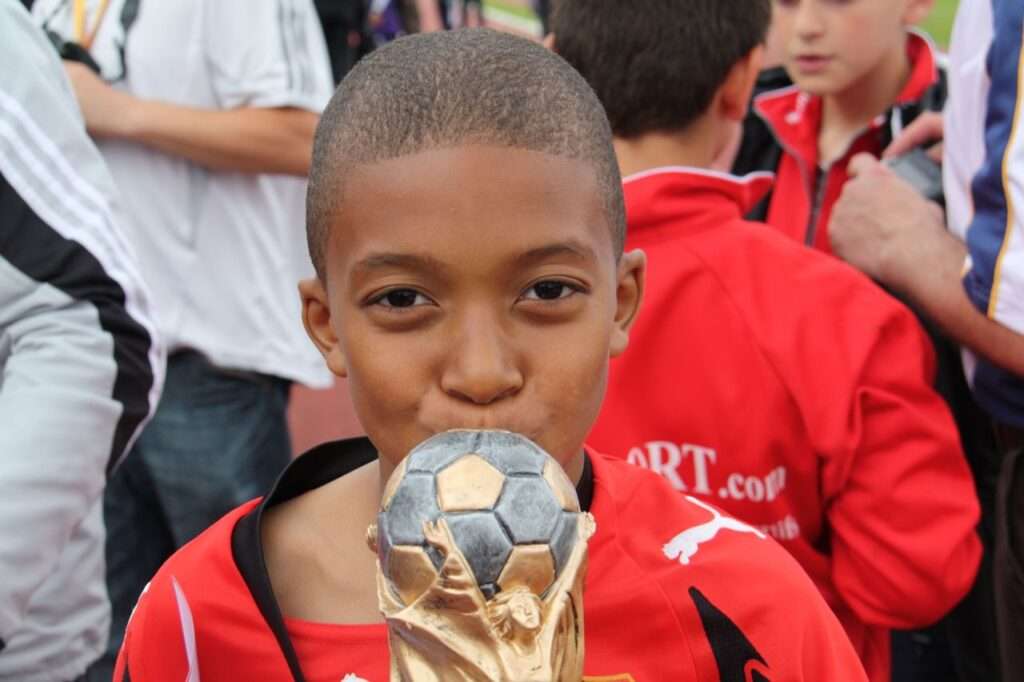 Mbappe Enfance