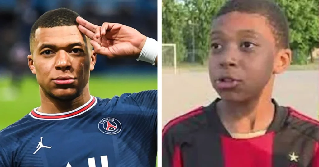 Mbappe Enfance