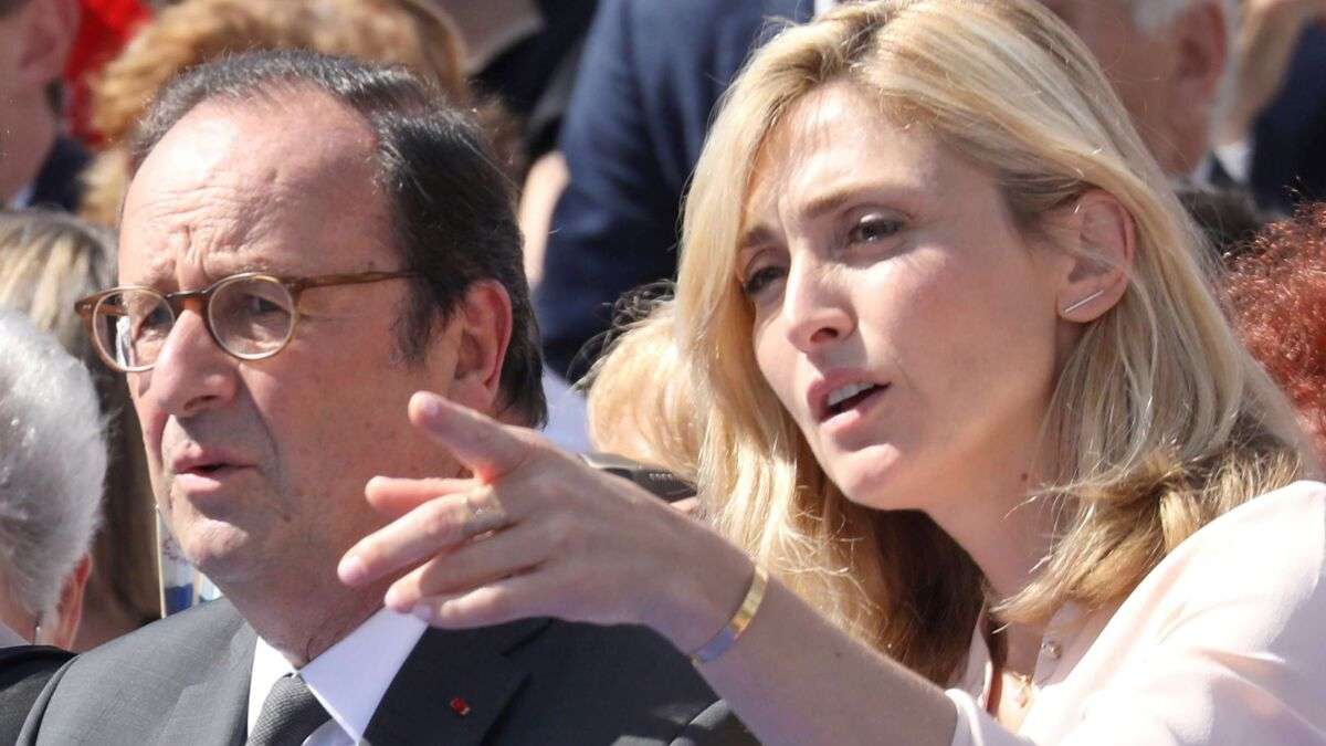 François Hollande Et Sa Nouvelle Compagne Emmanuelle