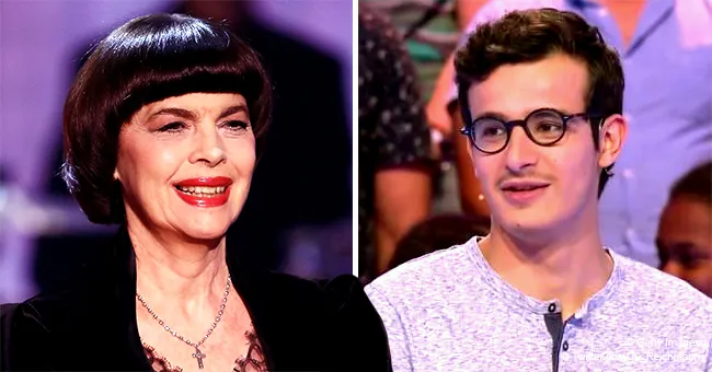 Mireille Mathieu Et Son Fils