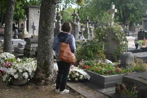 Tombe De Jane Birkin Pere Lachaise