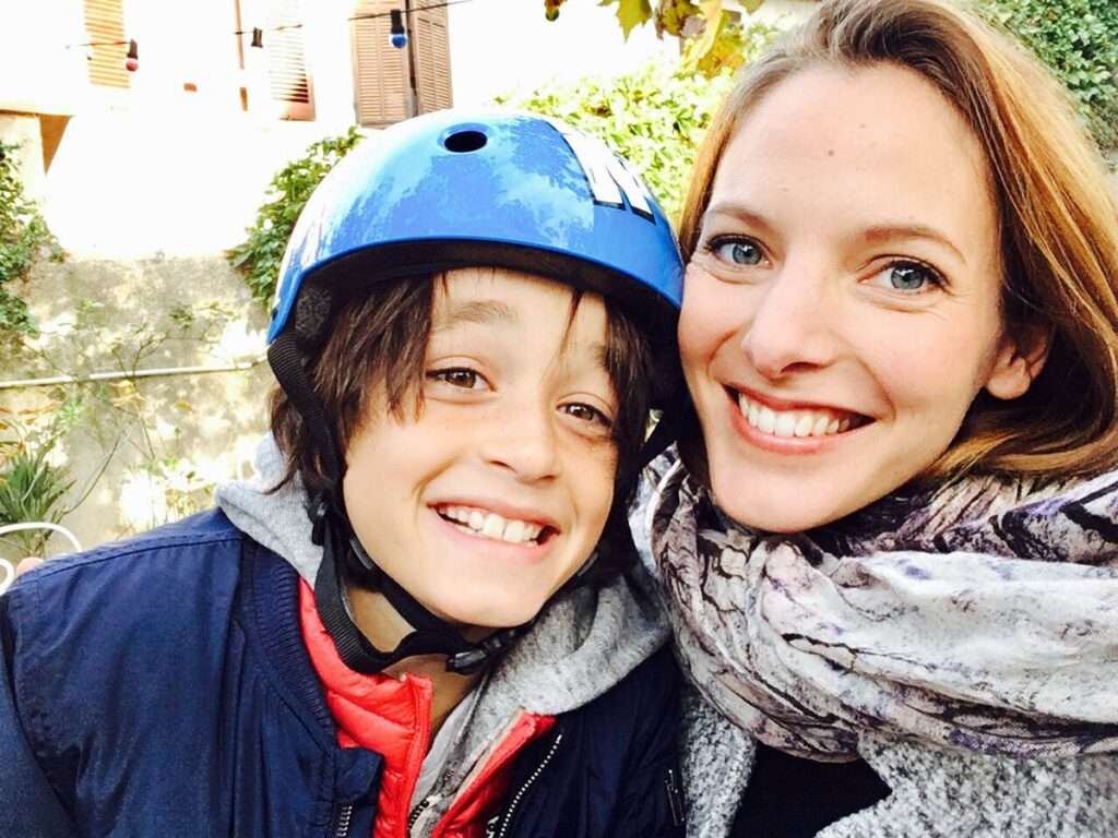 Elodie Varlet Et Ses Fils