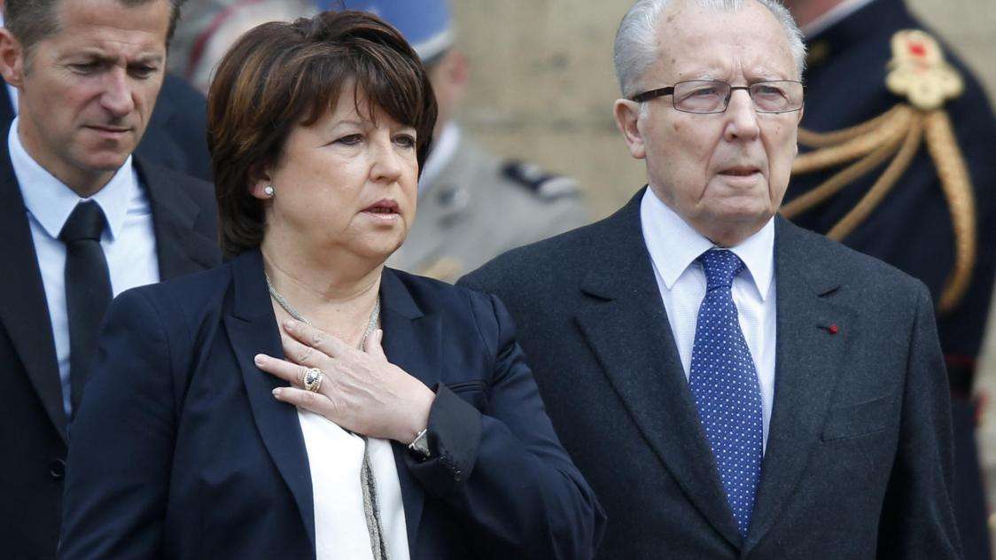 Jacques Delors Martine Aubry